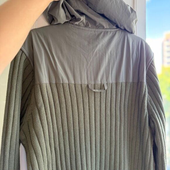 Bass Outdoor Full Zip Hoodie Sweater Jacket in Deep Lichen Green size Small NWT - Picture 12 of 13